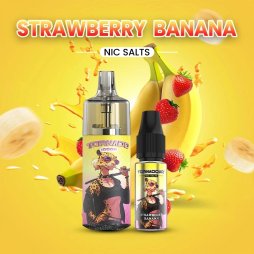 Puff Tornado 10000 TPD Europe Strawberry Banana 20mg