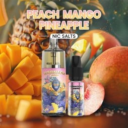 Puff 100% Légale Tornado 10000 Peach Mango Pineapple 10/20mg