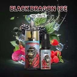 Puff 100% Légale Tornado 10000 Black Dragon Ice 10/20mg