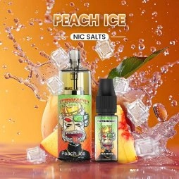 Puff 100% Légale Tornado 10000 Peach Ice 10/20mg