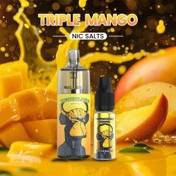Puff 100% Légale Tornado 10000 Triple Mango 10/20mg