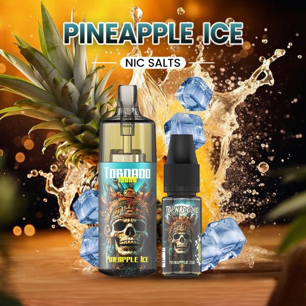 Puff Tornado 10000 TPD Europe Pineapple Ice 10/20mg
