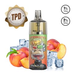 Puff Tornado 10000 TPD Europe Peach Ice 10/20mg