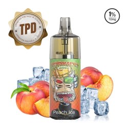 Puff Tornado 10000 TPD Europe Peach Ice 10/20mg