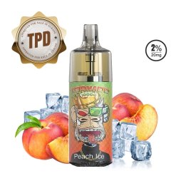 Puff Tornado 10000 TPD Europe Peach Ice 10/20mg