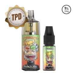 Puff Tornado 10000 TPD Europe Peach Ice 10/20mg