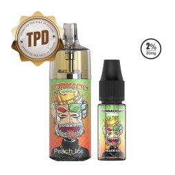 Puff Tornado 10000 TPD Europe Peach Ice 10/20mg