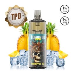 Tornado 10000 TPD Pineapple Ice 10/20mg - Gobar X Tornadoliq