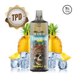 Puff Tornado 10000 TPD Europe Pineapple Ice 10/20mg