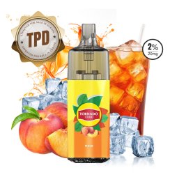 Puff Tornado 10000 TPD Europe Soda Peach 10/20mg Drink Edition