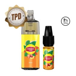 Puff Tornado 10000 TPD Europe Soda Peach 10/20mg Drink Edition