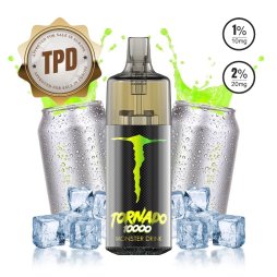 Puff Tornado 10000 TPD Europe Monster Drink 10/20mg Drink Edition
