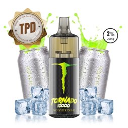 Puff Tornado 10000 TPD Europe Monster Drink 10/20mg Drink Edition