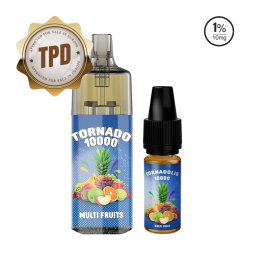 Puff Tornado 10000 TPD Europe Multi Fruit 10/20mg