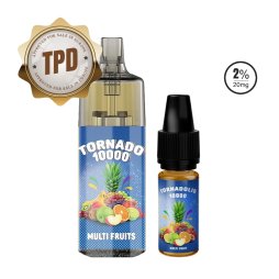 Puff Tornado 10000 TPD Europe Multi Fruit 10/20mg