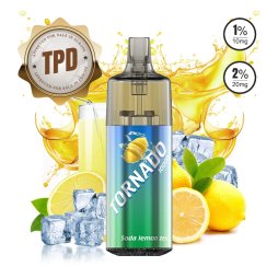 Puff Tornado 10000 TPD Europe Soda Lemon Zest 10/20mg