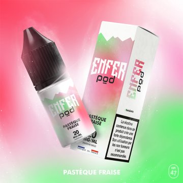 Pastèque Fraise Nic Salt 10ml - ENFER POD by ENFER