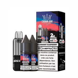 Cartouche Cubic 30k 10+2ml (1pcs) + E-liquides 20mg 10ml (2pcs) - Crown Bar by Al Fakher