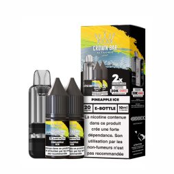 Cartouche Cubic 30k 10+2ml (1pcs) + E-liquides 20mg 10ml (2pcs) - Crown Bar by Al Fakher