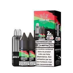 Cartouche Cubic 30k 10+2ml (1pcs) + E-liquides 20mg 10ml (2pcs) - Crown Bar by Al Fakher