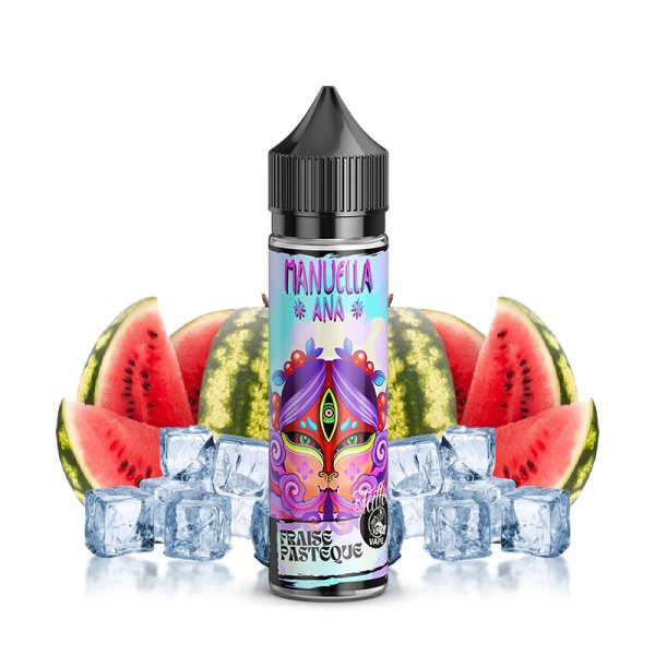 Manuella Ana (Fraise Pastèque) 0mg 50ml - Tattoo Vape Manuella Ana (Fraise Pastèque) 0mg 50ml - Tattoo Vape