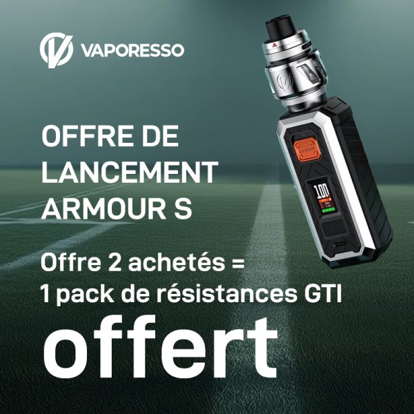 [Offer] 2+1 Kit Armour S iTank T Version - Vaporesso