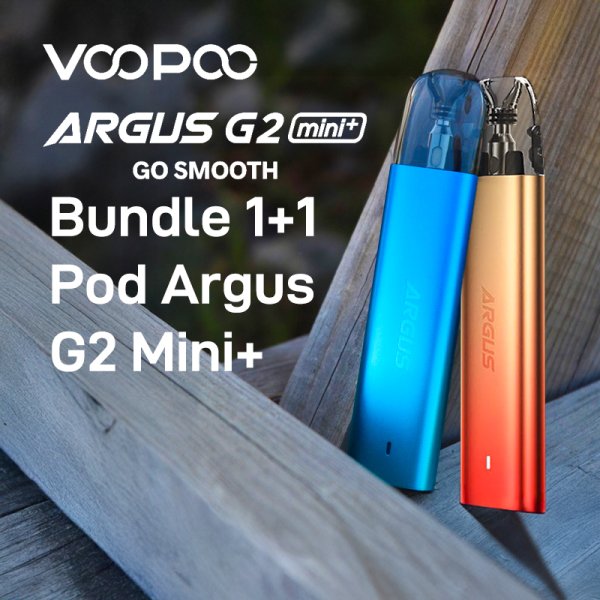 Bundle 1+1 Pod Argus G2 Mini+ 3ml 1500mAh - Voopoo
