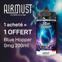 [Offre] 1+1 Blue Hopper 0mg 200ml - Airmust