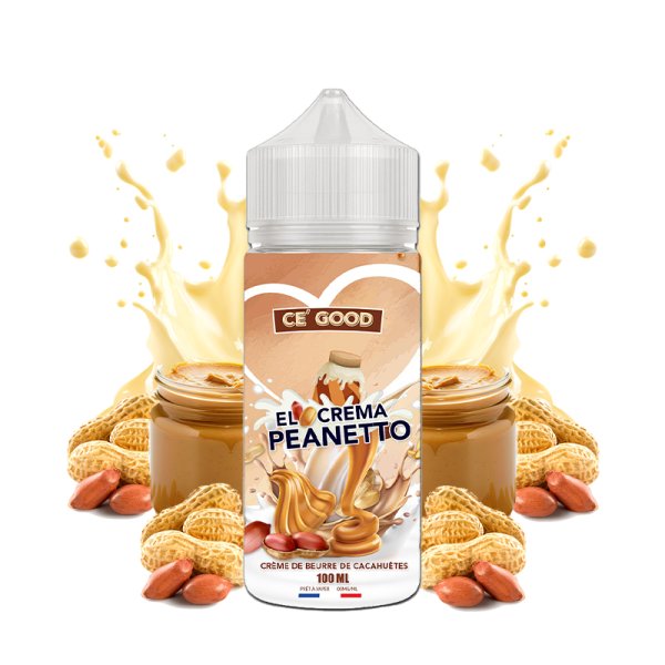 El Crema Peanetto 0mg 100ml - Ce' Good El Crema Peanetto 0mg 100ml - Ce' Good