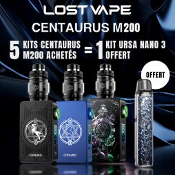 [Offre] 5+1 Pack Centaurus M200 - Lost Vape