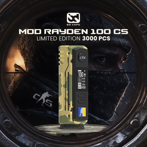 Mod Rayden 100 V2.0 CS Limited Edition (3000pcs) - BD Vape