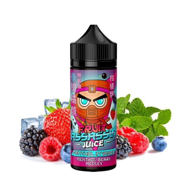Menthol Invasion 0mg 100ml - Fruit Assassin Juice by Fantasi Menthol Invasion 0mg 100ml - Fruit Assassin Juice by Fantasi