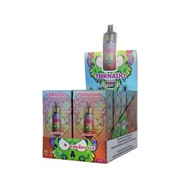10000 Puff Cherry Ice 10ml - Tornado by Gobar