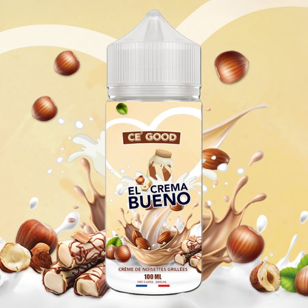 El Crema Bueno 0mg 100ml - Ce' Good El Crema Bueno 0mg 100ml - Ce' Good