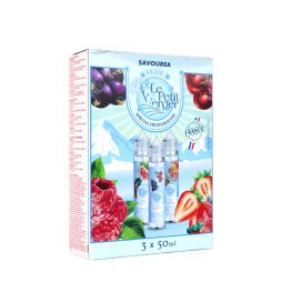 Pack Spécial Fruit Rouges Frais 0mg 50ml (3pcs) - Le Petit Verger by Savourea