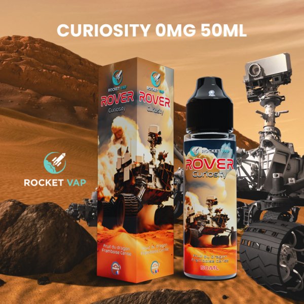 Curiosity 0mg 50ml - Rover by Rocket Vap