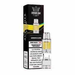 Cartouche Pré-remplie Pro Max 12k 20mg 10+2ml (1pcs) - Crown Bar by Al Fakher