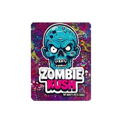 Pochette à Fermeture Pression Zombie & Skull 12.5x9.5cm