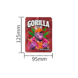Pochette à Fermeture Pression Gorilla & Monkey 12.5x9.5cm