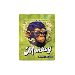 Pochette à Fermeture Pression Gorilla & Monkey 12.5x9.5cm