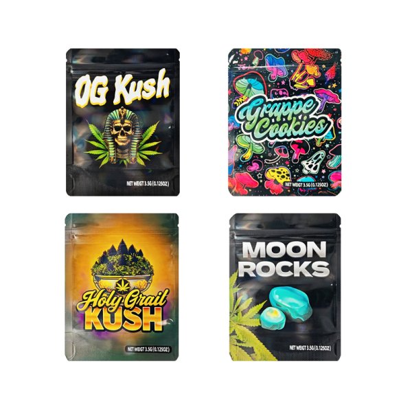 Moon Grass Snap-Closing Pouch 12.5x9.5cm