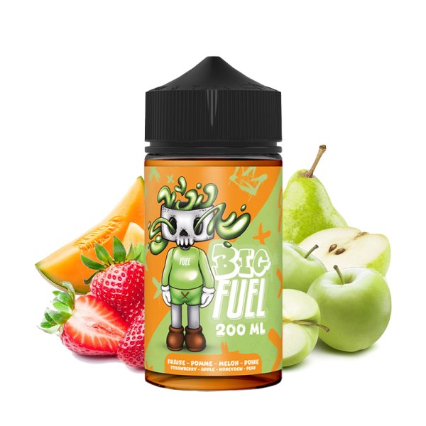 Fraise Pomme Melon Poire 0mg 200ml - Big Fuel by Maison Fuel