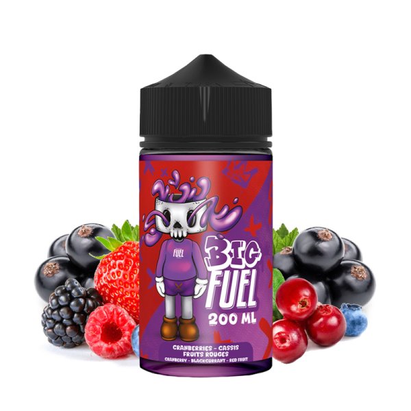 Cranberries Cassis Fruits rouges 0mg 200ml - Big Fuel by Maison Fuel Cranberries Cassis Fruits rouges 0mg 200ml - Big Fuel by Maison Fuel