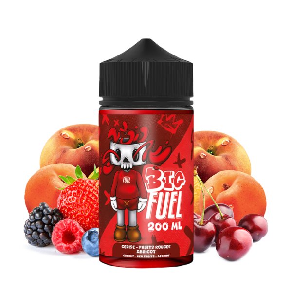 Cerise Fruits rouges Abricot 0mg 200ml - Big Fuel by Maison Fuel