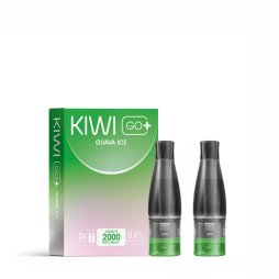Pre-filled Cartridges Kiwi Go+ 0mg (2pcs) - Kiwi Vapor