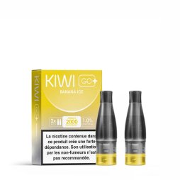 Cartouches Pré-remplies Kiwi Go+ 10mg (2pcs) - Kiwi Vapor