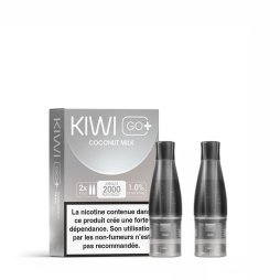 Cartouches Pré-remplies Kiwi Go+ 10mg (2pcs) - Kiwi Vapor