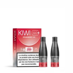 Cartouches Pré-remplies Kiwi Go+ 10mg (2pcs) - Kiwi Vapor