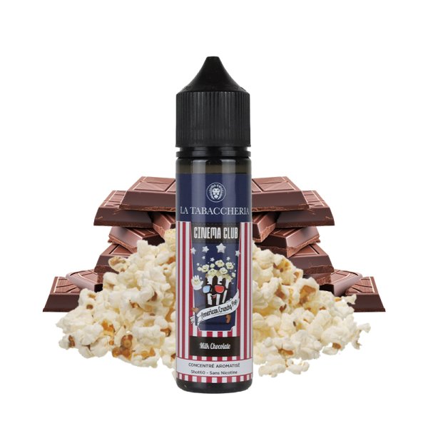 Long Fill Milk Chocolate (Arôme Concentré) 40/60ml - Cinema Club by La Tabaccheria Long Fill Milk Chocolate (Arôme Concentré) 40/60ml - Cinema Club by La Tabaccheria