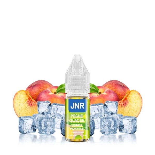 Summer Peach Ice Nic Salt 20mg 10ml - JNR